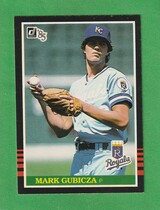 1985 Donruss Base Set #344 Mark Gubicza