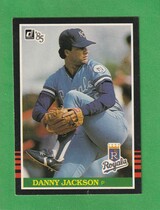 1985 Donruss Base Set #374 Dan Jackson