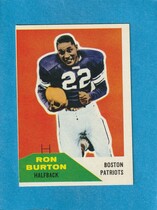 1960 Fleer Base Set #130 Ron Burton