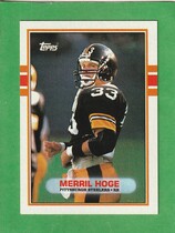 1989 Topps Base Set #321 Merril Hoge