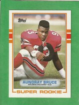 1989 Topps Base Set #337 Aundray Bruce SR