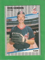 1989 Fleer Base Set #405 Don Gordon