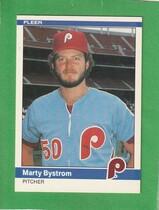 1984 Fleer Base Set #24 Marty Bystrom