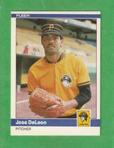 1984 Fleer Base Set #248 Jose DeLeon