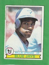 1979 Topps Base Set #341 Willie Upshaw