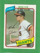 1980 Topps Base Set #62 Mike Ivie