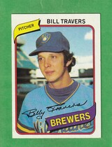 1980 Topps Base Set #109 Bill Travers