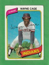 1980 Topps Base Set #208 Wayne Cage