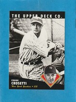 1994 Upper Deck All-Time Heroes #37 Frankie Crosetti
