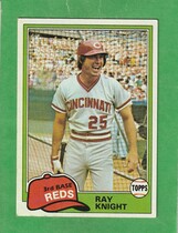 1981 Topps Base Set #325 Ray Knight