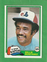 1981 Topps Base Set #559 Willie Montanez