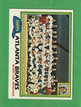 1981 Topps Base Set #675 Braves Team