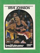 1989 NBA Hoops Hoops #132 Steve Johnson