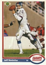 1991 Upper Deck Base Set #156 Jeff Hostetler