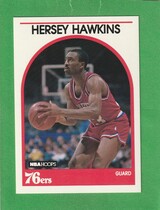 1989 NBA Hoops Hoops #137 Hersey Hawkins