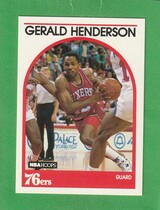 1989 NBA Hoops Hoops #208 Gerald Henderson