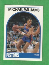 1989 NBA Hoops Hoops #224 M. Williams