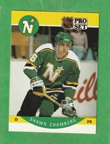 1990 Pro Set Base Set #134 Shawn Chambers