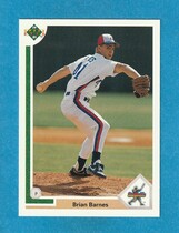 1991 Upper Deck Base Set #12 Brian Barnes