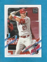 2021 Topps Base Set #27 Mike Trout