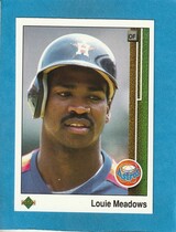 1989 Upper Deck Base Set #401 Louis Meadows