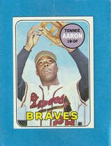 1969 Topps Base Set #128 Tommie Aaron