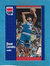 1991 Fleer Base Set #175 Duane Causwell