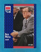1991 Fleer Base Set #178 Dick Motta