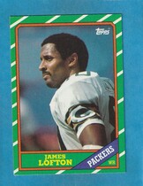 1986 Topps Base Set #218 James Lofton