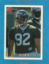 1993 Bowman Base Set #412 Coleman Rudolph