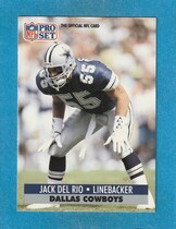 1991 Pro Set Base Set #129 Jack Del Rio