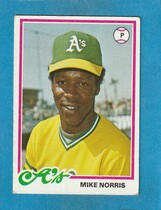 1978 Topps Base Set #434 Mike Norris