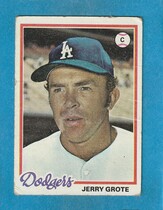 1978 Topps Base Set #464 Jerry Grote