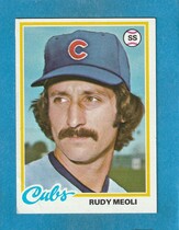 1978 Topps Base Set #489 Rudy Meoli
