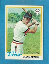 1978 Topps Base Set #497 Glenn Adams