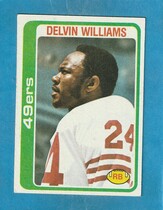 1978 Topps Base Set #264 Delvin Williams