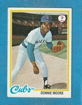 1978 Topps Base Set #523 Donnie Moore