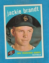 1959 Topps Base Set #297 Jackie Brandt
