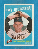 1959 Topps Base Set #332 Ray Monzant