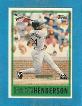 1997 Topps Base Set #96 Rickey Henderson