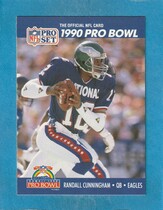 1990 Pro Set Base Set #386 Randall Cunningham