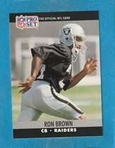 1990 Pro Set Base Set #541 Ronnie Brown