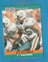 1990 Pro Set Base Set #558 Jeff Dellenbach