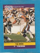 1990 Pro Set Base Set #569 Tim Irwin