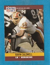 1990 Pro Set Base Set #662 Ravin Caldwell
