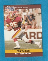 1990 Pro Set Base Set #667 Don Warren