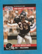 1990 Pro Set Base Set #688 Steve Broussard