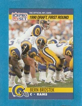 1990 Pro Set Base Set #691 Bern Brostek