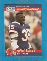 1990 Pro Set Base Set #711 Carwell Gardner
