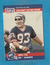 1990 Pro Set Base Set #720 Mike Fox